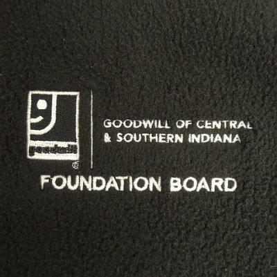 画像3: EDDIE BAUER x GOODWILL フルジップ フリースベスト ブラック (USED)