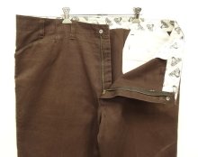 他の写真1: 90'S BEN DAVIS トップスナップボタン フリスコパンツ ブラウン USA製 (VINTAGE)