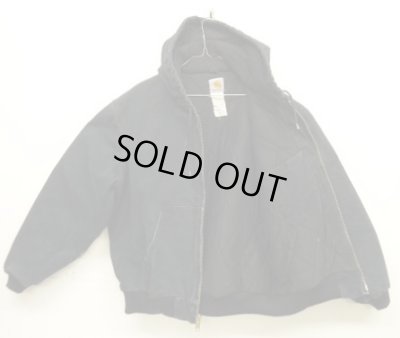 画像3: CARHARTT "ACTIVE JACKET" 裏地キルティング ダックジャケット ブラック USA製 (VINTAGE)