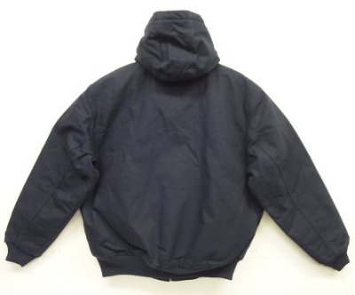 画像6: CARHARTT "ACTIVE JACKET" 裏地キルティング ダックジャケット ネイビー (MINT CONDITION)