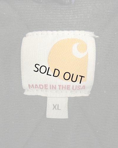 画像2: CARHARTT "ACTIVE JACKET" 裏地キルティング ダックジャケット フェードネイビー USA製 (VINTAGE)