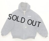 CARHARTT "ACTIVE JACKET" 裏地キルティング ダックジャケット フェードネイビー USA製 (VINTAGE)