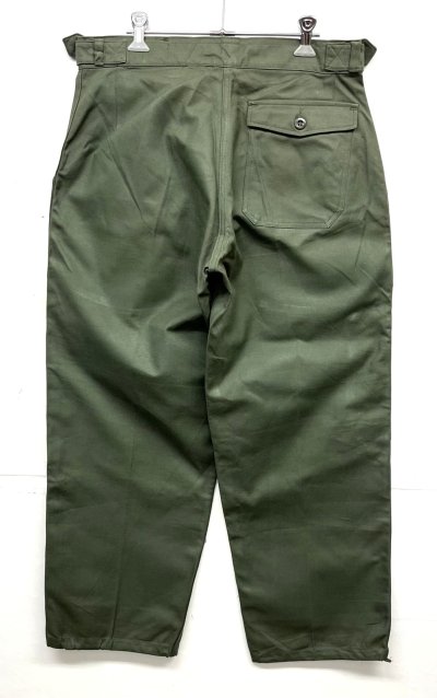 画像5: 60'S フランス空軍 エアフォース アジャスター付き メカニックパンツ AILEEジップ (DEADSTOCK)