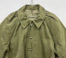 他の写真1: 50'S フランス軍 モーターサイクルコート ミリタリーグリーン (VINTAGE)