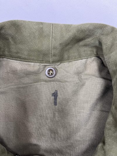 画像2: 50'S フランス軍 モーターサイクルコート ミリタリーグリーン (VINTAGE)