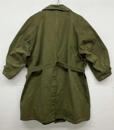 画像4: 50'S フランス軍 モーターサイクルコート ミリタリーグリーン (VINTAGE)