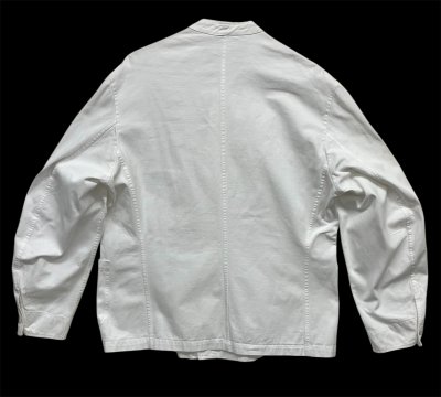 画像5: 60'S THALER ユーロワーク スタンドカラー カバーオール ホワイト (VINTAGE)