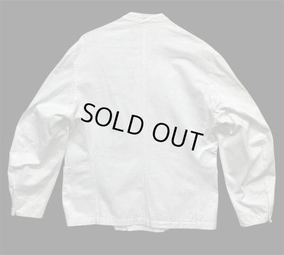 画像5: 60'S THALER ユーロワーク スタンドカラー カバーオール ホワイト (VINTAGE)