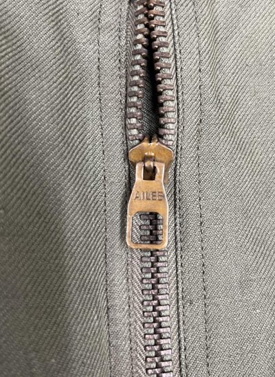 画像3: 60'S フランス空軍 エアフォース アジャスター付き メカニックパンツ AILEEジップ (DEADSTOCK)