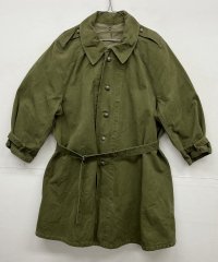 50'S フランス軍 モーターサイクルコート ミリタリーグリーン (VINTAGE)