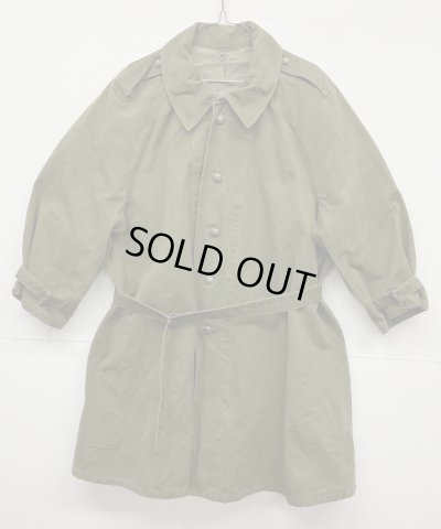 画像1: 50'S フランス軍 モーターサイクルコート ミリタリーグリーン (VINTAGE)