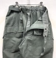 他の写真1: イタリア軍 エアフォース ベルト付き フィールドパンツ ririシップ グレーカーキ (DEADSTOCK)