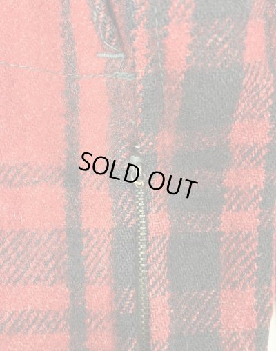 画像6: 50'S SOO WOOLEN MILLS ウール マッキーノジャケット バッファローチェック (VINTAGE)