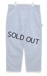 80'S BIG MAC トップスナップボタン デニム ペインターパンツ W36L31 インディゴ USA製 (VINTAGE)