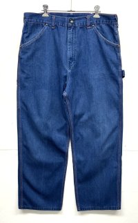 80'S BIG MAC トップスナップボタン デニム ペインターパンツ W36L31 インディゴ USA製 (VINTAGE)