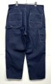 画像5: 70'S SEARS トップスナップボタン バットダイデニム ペインターパンツ SCOVILLジップ インディゴ (VINTAGE) (5)