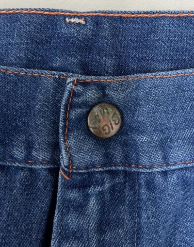 画像2: 80'S BIG MAC トップスナップボタン デニム ペインターパンツ W36L31 インディゴ USA製 (VINTAGE)
