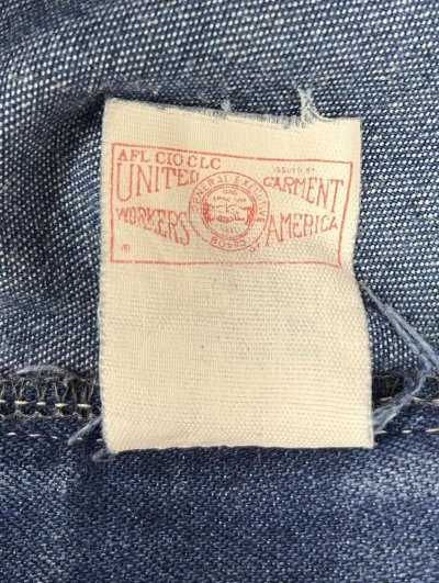 画像5: 80'S BIG MAC トップスナップボタン デニム ペインターパンツ W36L31 インディゴ USA製 (VINTAGE)