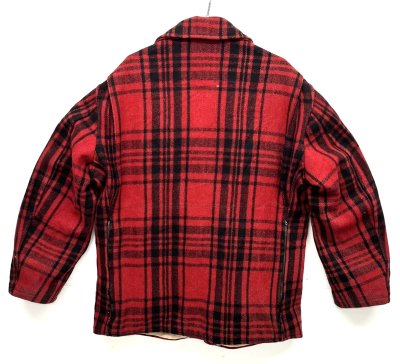 画像5: 50'S SOO WOOLEN MILLS ウール マッキーノジャケット バッファローチェック (VINTAGE)