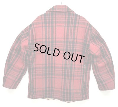 画像5: 50'S SOO WOOLEN MILLS ウール マッキーノジャケット バッファローチェック (VINTAGE)