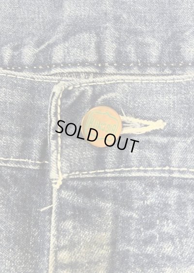 画像2: 80'S BIG SMITH デニム ペインターパンツ W36L30 インディゴ USA製 (VINTAGE)