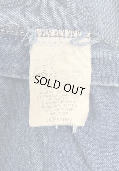 画像4: 80'S BIG MAC トップスナップボタン デニム ペインターパンツ W36L31 インディゴ USA製 (VINTAGE)