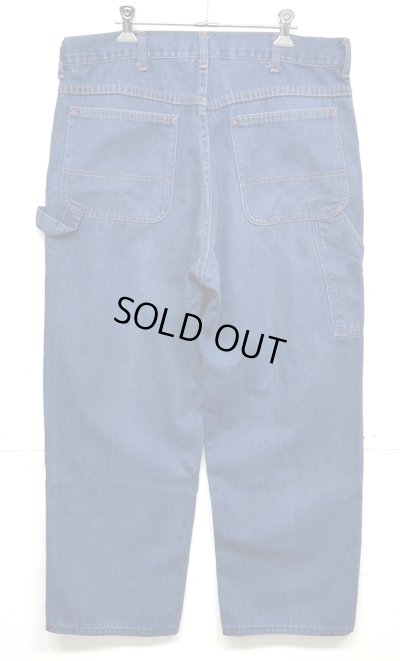 画像6: 80'S BIG MAC トップスナップボタン デニム ペインターパンツ W36L31 インディゴ USA製 (VINTAGE)