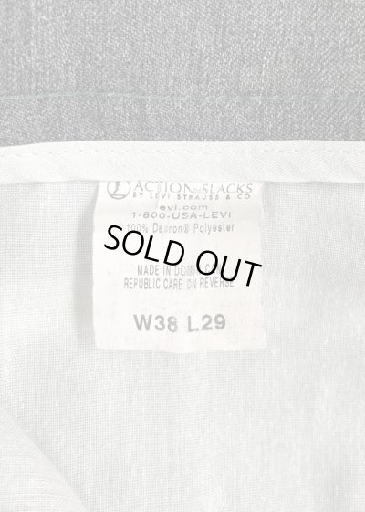 画像3: 00'S LEVIS "ACTION SLACKS" スラックス ダークグレー (VINTAGE)