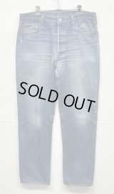 80'S LEVIS 501 "内股シングル" デニム インディゴ USA製 W38L32 (VINTAGE)