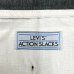 画像2: 90'S LEVIS "ACTION SLACKS" スラックス チャコール USA製 (VINTAGE) (2)