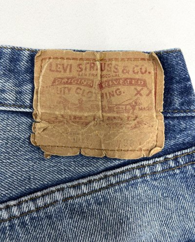 画像4: 80'S LEVIS 501 "内股シングル" デニム インディゴ USA製 W38L32 (VINTAGE)