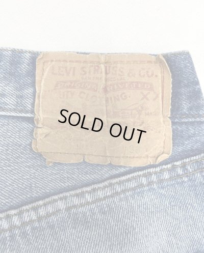 画像4: 80'S LEVIS 501 "内股シングル" デニム インディゴ USA製 W38L32 (VINTAGE)