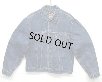 画像1: 70'S LEVIS 70505 "TROY BLANKET" ブランケット付き デニムジャケット インディゴ USA製 (VINTAGE)