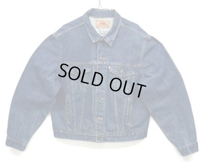 画像1: 80'S LEVIS "71506" スモールe 4thモデル デニムジャケット インディゴ 48L USA製 (VINTAGE)