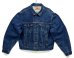 画像1: 80'S LEVIS "71506" スモールe 4thモデル デニムジャケット インディゴ 48L USA製 (VINTAGE) (1)