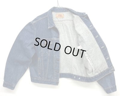画像4: 80'S LEVIS "71506" スモールe 4thモデル デニムジャケット インディゴ 48L USA製 (VINTAGE)