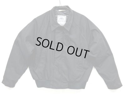 画像1: アメリカ軍 US NAVY 裏地キルティング チンスト付き ユーティリティジャケット ダークネイビー (VINTAGE)