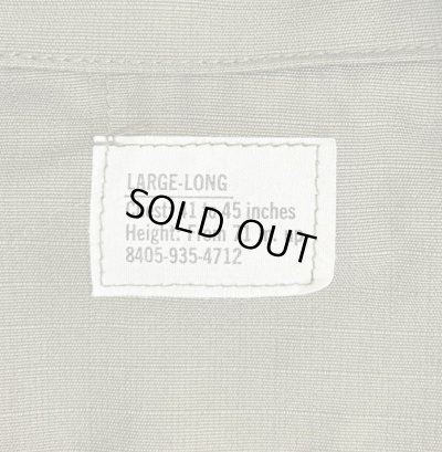 画像2: 60'S アメリカ軍 US ARMY "JUNGLE FATIGUE" リップストップ ファティーグジャケット L-LONG (DEADSTOCK)
