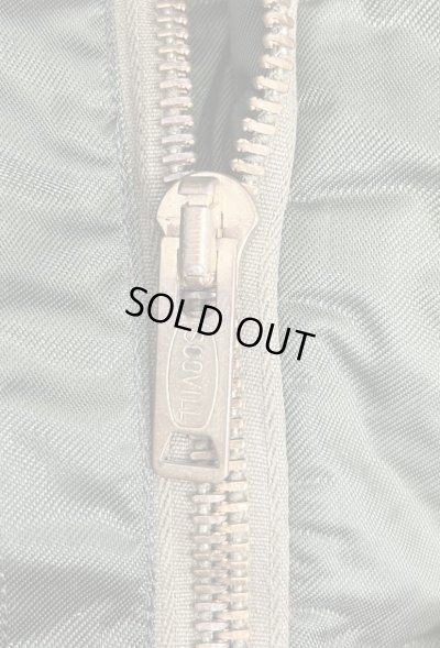 画像4: 70'S アメリカ軍 US NAVY バックステンシル チンスト付き 裏地キルティング デッキジャケット SCOVILLジップ (DEADSTOCK)