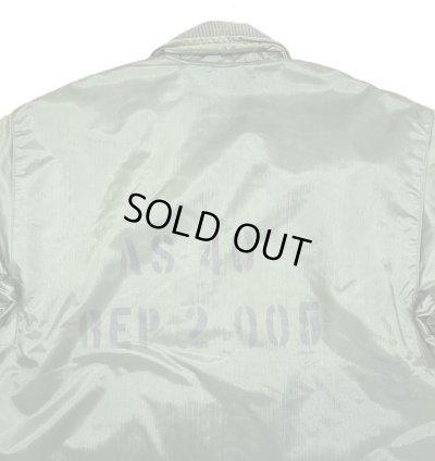 画像7: 70'S アメリカ軍 US NAVY バックステンシル チンスト付き 裏地キルティング デッキジャケット SCOVILLジップ (DEADSTOCK)