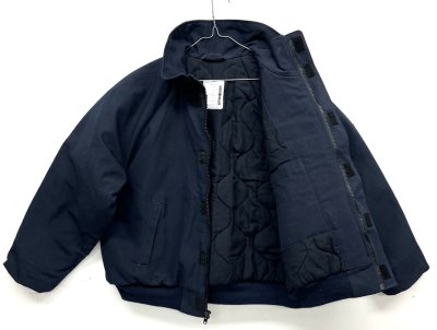 画像3: アメリカ軍 US NAVY "SHIPBOARD" アラミド デッキジャケット ネイビー (VINTAGE)