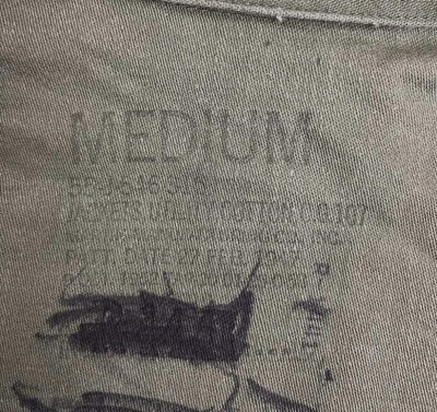 画像2: 50'S アメリカ軍 US ARMY "1st MODEL" OG107 コットンサテン ユーティリティシャツ (VINTAGE)