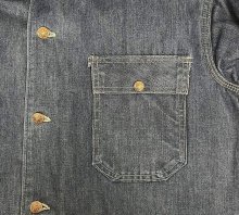 他の写真2: 70'S BIG MAC 裏地ブランケット デニム カバーオール インディゴ USA製 (VINTAGE)