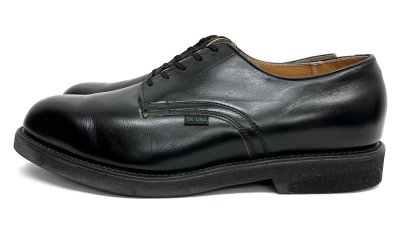 画像3: 80'S MASON SHOES レザー ポストマンシューズ ブラック USA製 (VINTAGE)