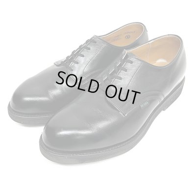 画像1: 80'S MASON SHOES レザー ポストマンシューズ ブラック USA製 (VINTAGE)