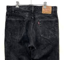 他の写真3: 90'S LEVIS 505 デニム ブラック USA製 W36L32 (VINTAGE)