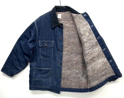 画像3: 70'S BIG MAC 裏地ブランケット デニム カバーオール インディゴ USA製 (VINTAGE)