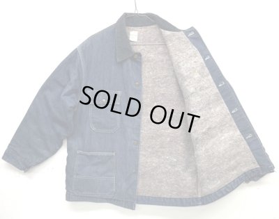 画像3: 70'S BIG MAC 裏地ブランケット デニム カバーオール インディゴ USA製 (VINTAGE)