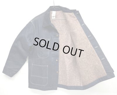 画像4: 70'S BIG MAC 裏地ブランケット デニム カバーオール インディゴ USA製 (DEADSTOCK)