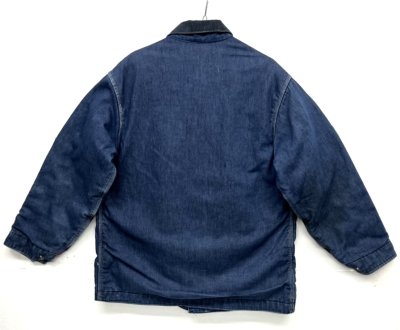 画像5: 70'S BIG MAC 裏地ブランケット デニム カバーオール インディゴ USA製 (VINTAGE)
